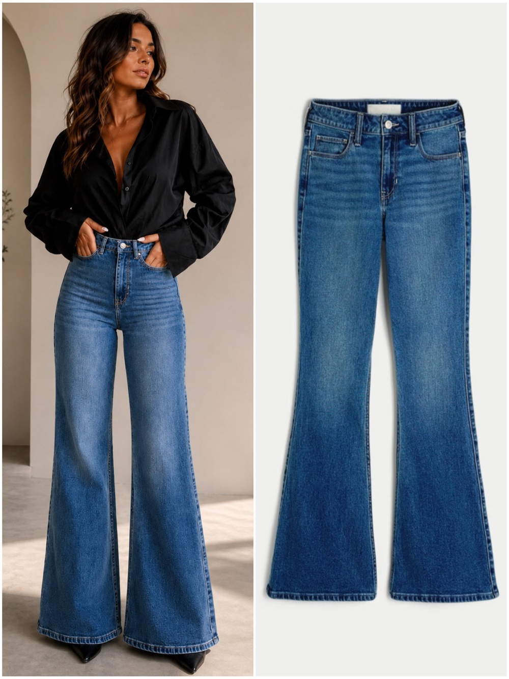 Nordstrom Abound Bell Bottom Flare Jeans